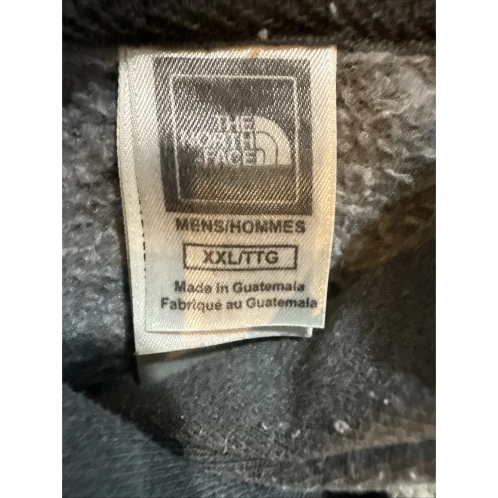 The North Face Heavy Hoodie Men's XXL Gray Since 1968 Pullover Sweatshirt